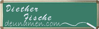 Diether Fische Visitenkarte